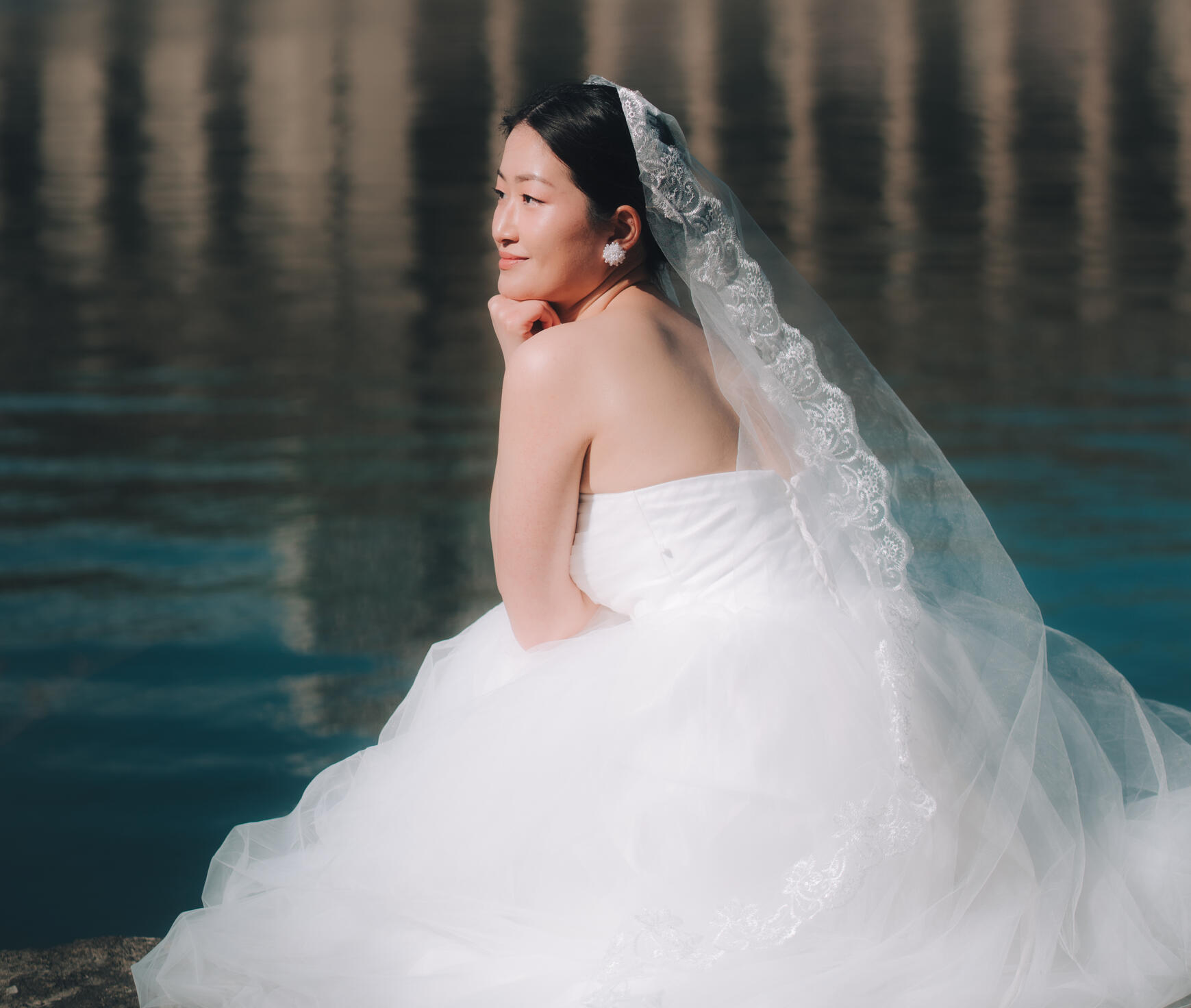 Airline Attendant Bridal Model